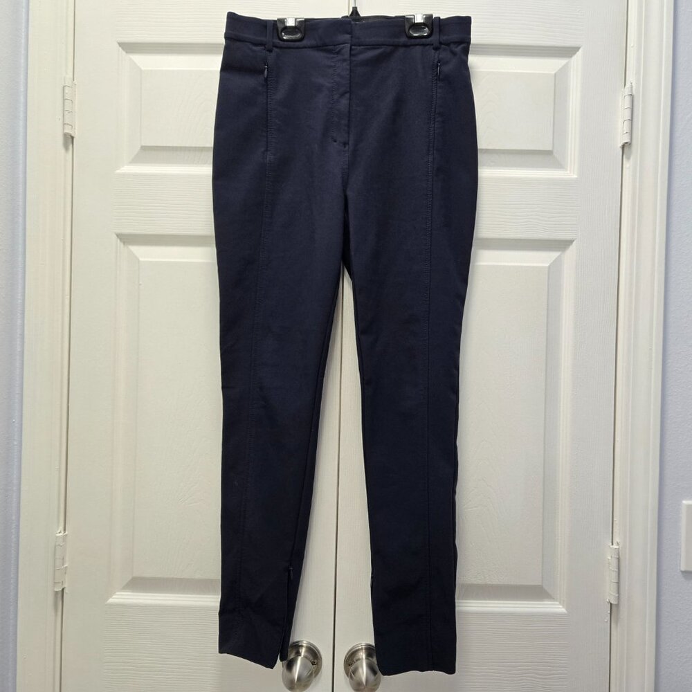 MM LaFleur Navy Curie PowerStretch Pant Size 8 - Picture 2 of 4